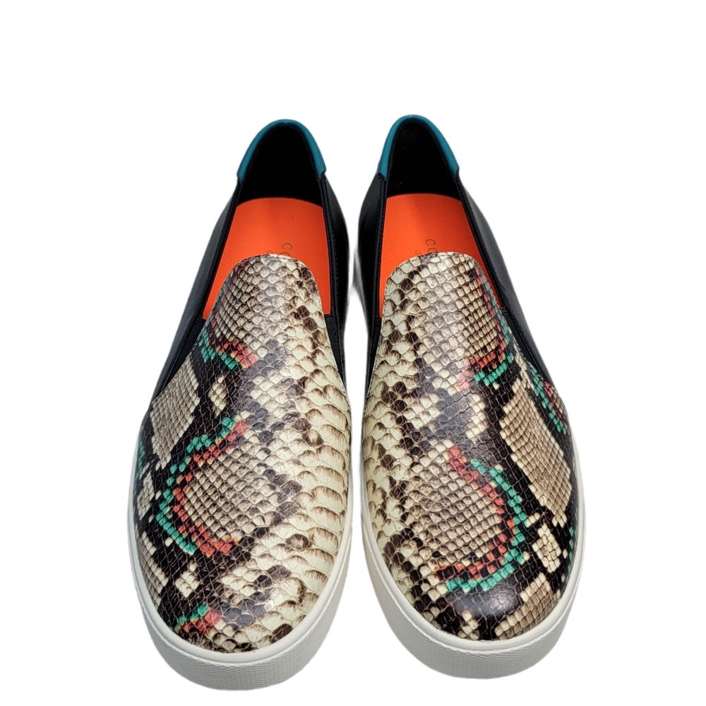 Cole Haan slip on loafer sneak print colorful NWOT - Picture 2 of 16